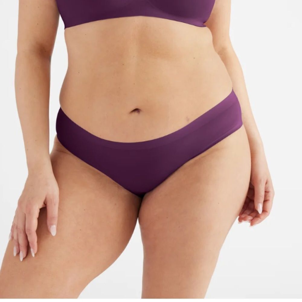 Knix Leakproof bikini Berry M Medium Absorbency NWT in packaging unopened